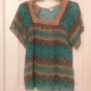 DRESS BARN SHEER TOP