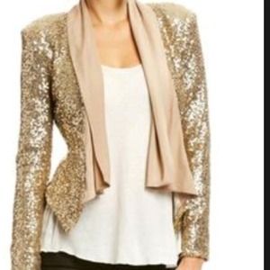 Sequined bebe blazer