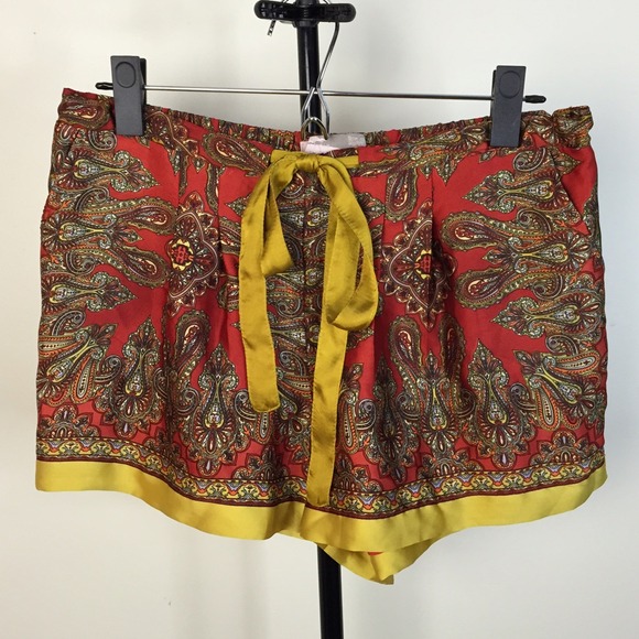 F21 Paisley Print Shorts