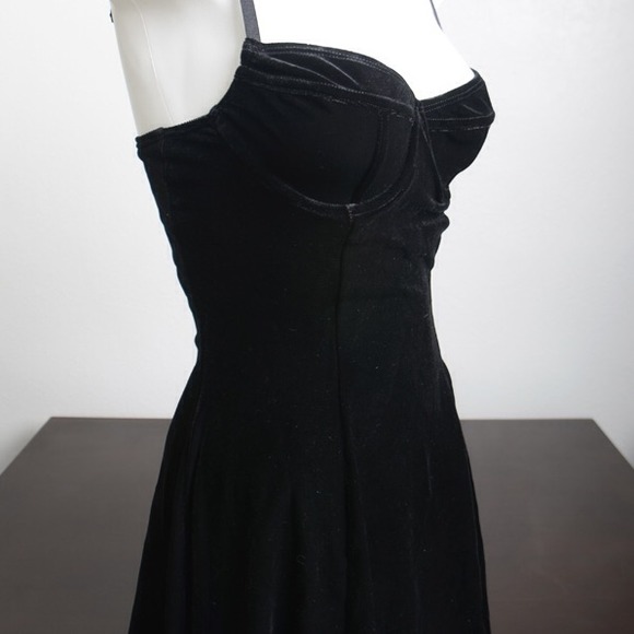 underwire bustier skater dress