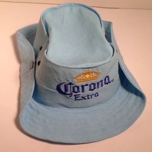 Corona Extra Cancun Blue Safari Hat