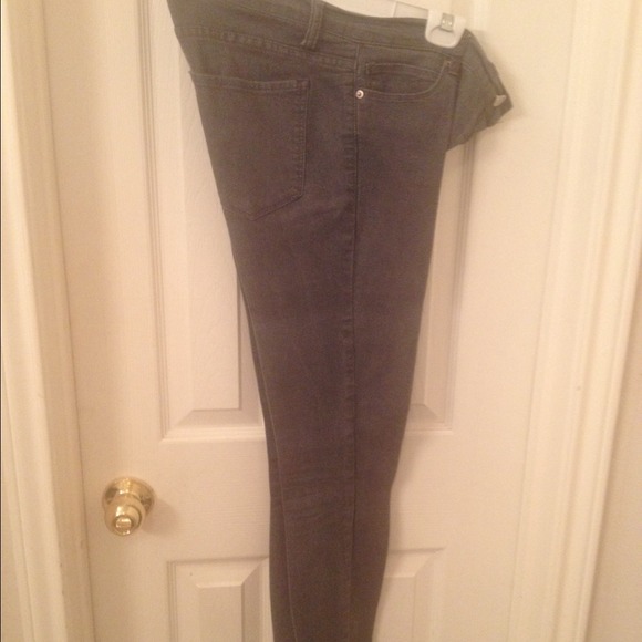 Gray jeans