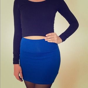 American Apparel Interlock mini skirt
