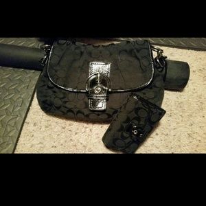 Black Purse and wallet