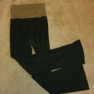 Cheetah prink yoga pants