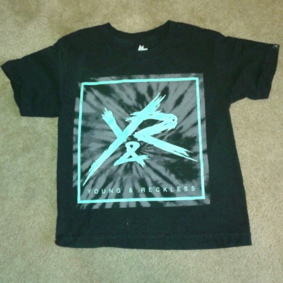 Young and reckless tye dye shirt