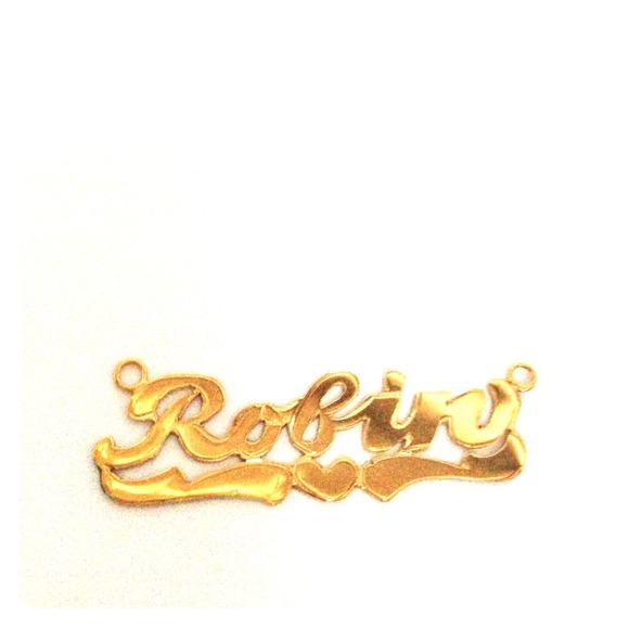 "ROBIN" Name plate