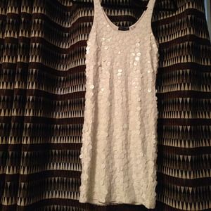 Sparkly white dress