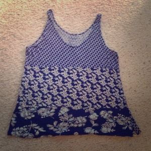 NWOT Old Navy patchwork top