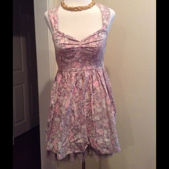 Free People floral print dress