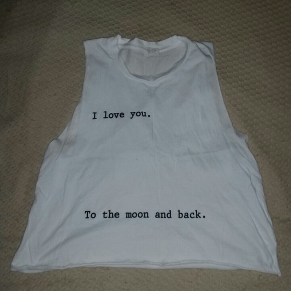BUNDLED Brandy Melville Moon and Back Muscle Tank - Picture 2 of 2