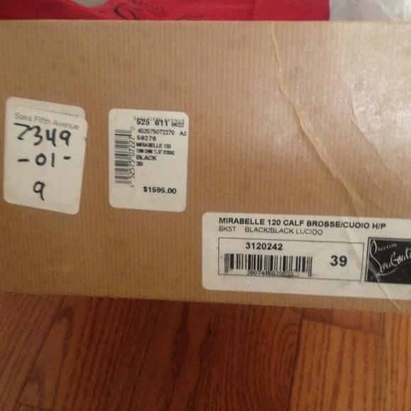 ❗️SOLD❗️Christian Louboutin  boots size 39 - Picture 4 of 4