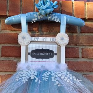 Let It Go Tutu 5x7 picture frame