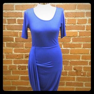 Draped dress
