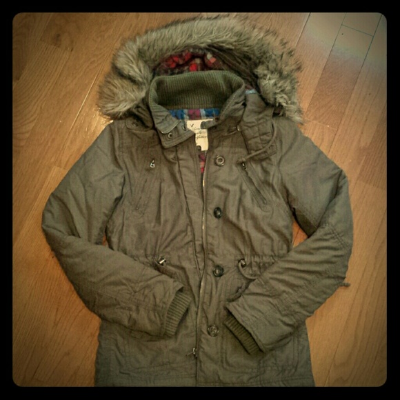 Rugged Fur Hood Parka