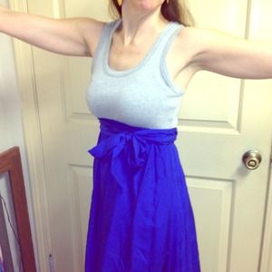 Anthropologie dress/silk and cotton/size S