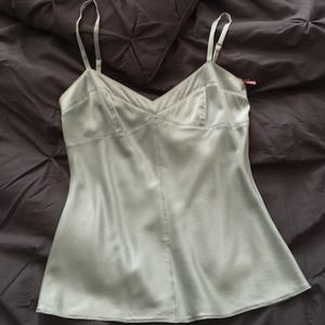 Express Mint Silk Camisole