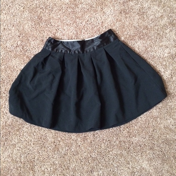 Black Skater Skirt