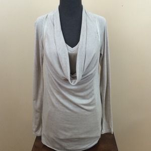 Heather knit top
