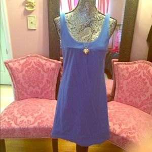 Blue dress