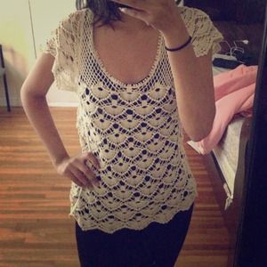 LACE/THICK LACE WET SEAL SHIRT