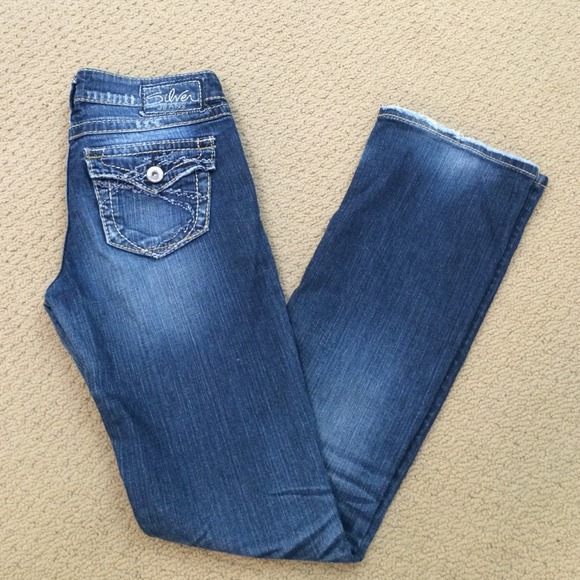 Silver jeans