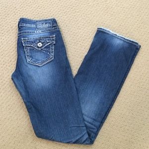 Silver jeans
