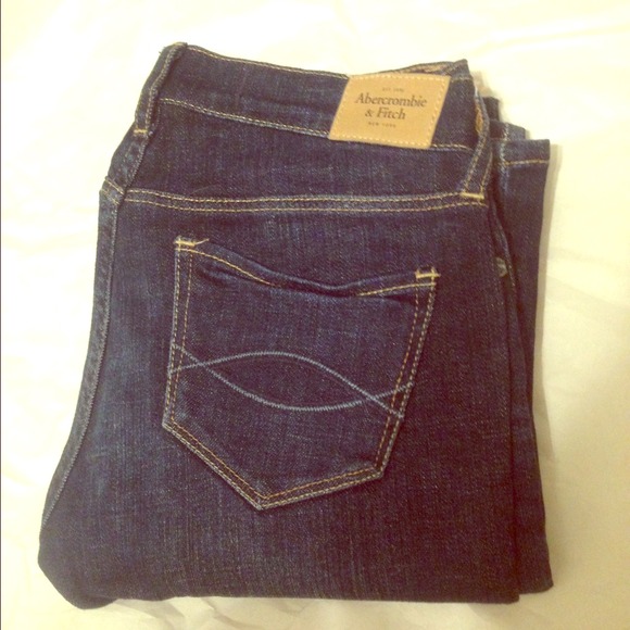 Abercrombie & Fitch Dark Bootcut Jeans