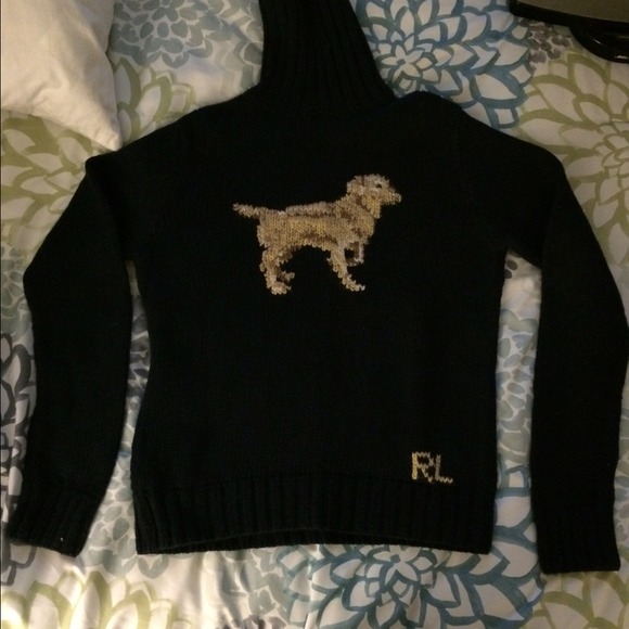 Ralph Lauren Golden Retriever Sweater