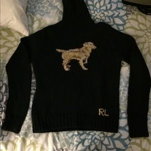 Ralph Lauren Golden Retriever Sweater