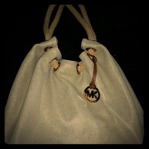 gold summer MK big purse