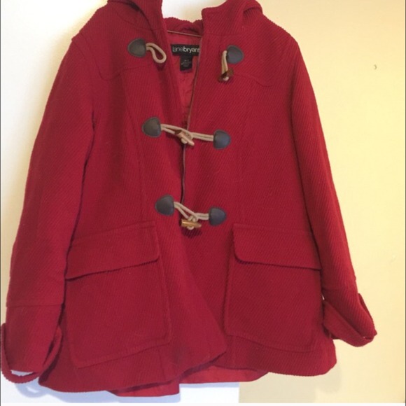 Red Pea Coat