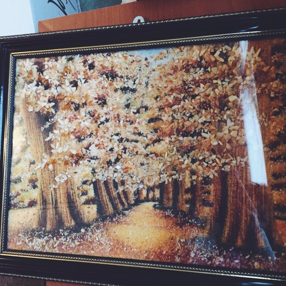 🌟BIG SALE🌟New100% Natural Handmade Gems Painting