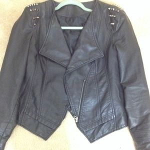 Spiked Moto jacket