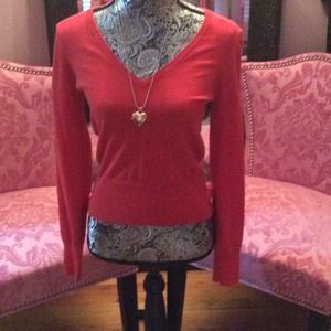 Red sweater