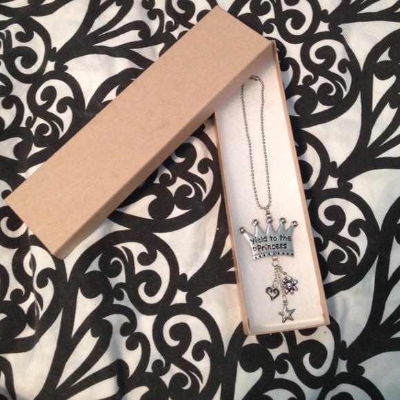 New in Box! "Yield to the Princess" Car Charm