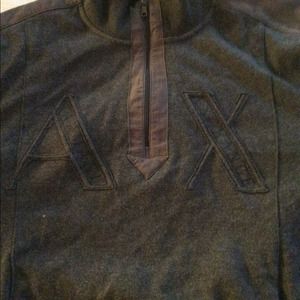 Bundle -Grey and Red A/X mens zip up sweater