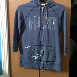 3/4 sleeve hollister jacket