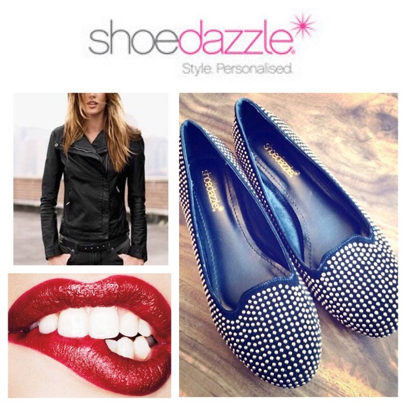 Shoe Dazzle Shoes - 🌠SHOE DAZZLE🌠 studded smoker flats
