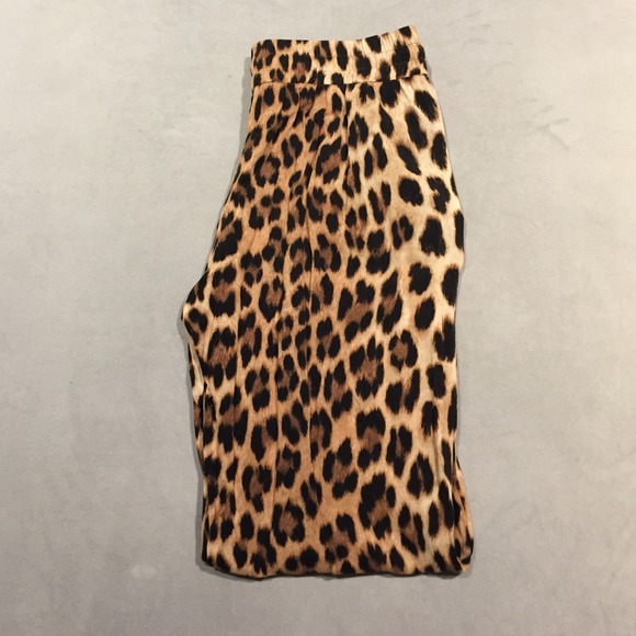 Zara Leopard Pants - Picture 3 of 4