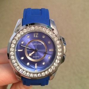 ALLEN LYLE Quartz royal blue watch