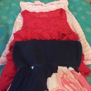 3 Abercrombie and Fitch tops