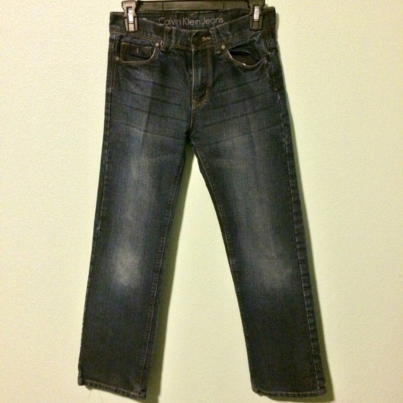 Calvin Klein Dark Wash Denim - Picture 1 of 2