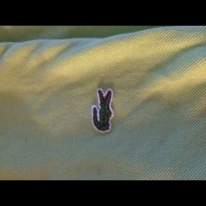 Light green Lacoste  men's shirt
