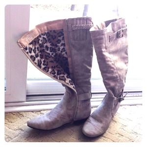 Barely Worn Brown Knee High Riding Boots 💕