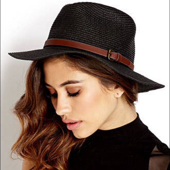 SOLD Wide Brim straw fedora