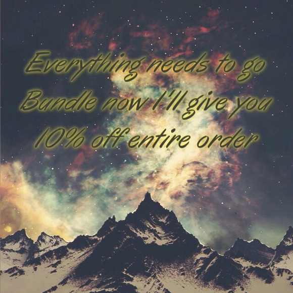 Everything needs to go