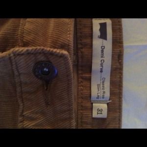 Levi's tan cords