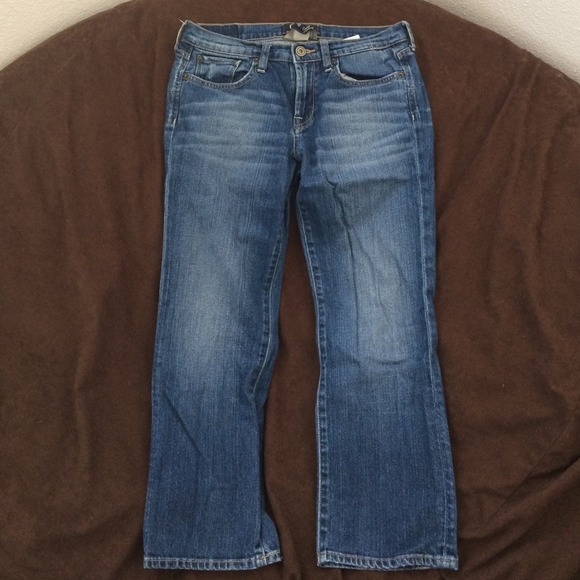 Lucky Brand Summer Sweet N Low Crop Denim Jeans - Picture 1 of 4