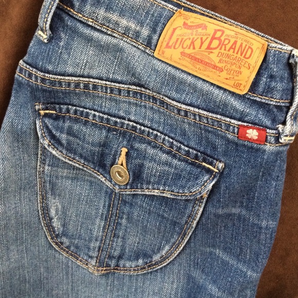 Lucky Brand Summer Sweet N Low Crop Denim Jeans - Picture 3 of 4